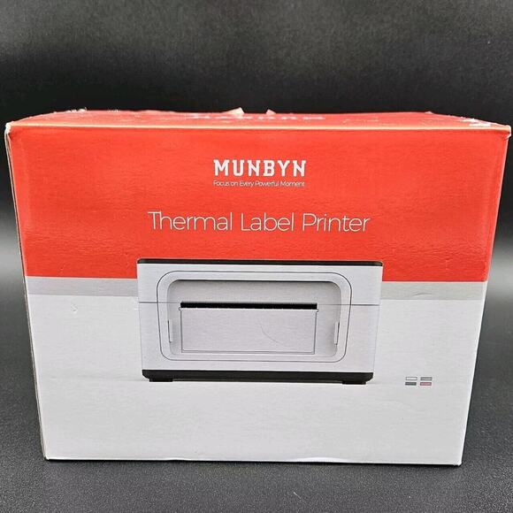 MUNBYN Thermal Shipping Label Printer 4x6 UPS USPS FedEx eBay Amazon Aqua USB‎ - Picture 1 of 6